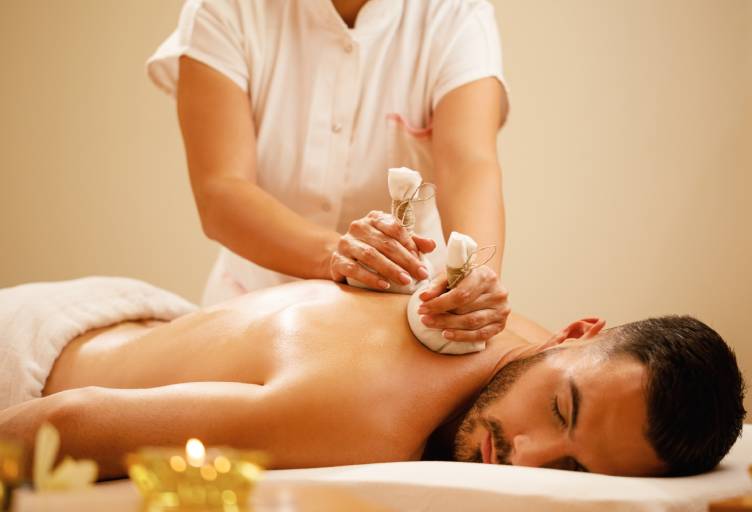 our-mission Relaxing massage therapy session in progress.